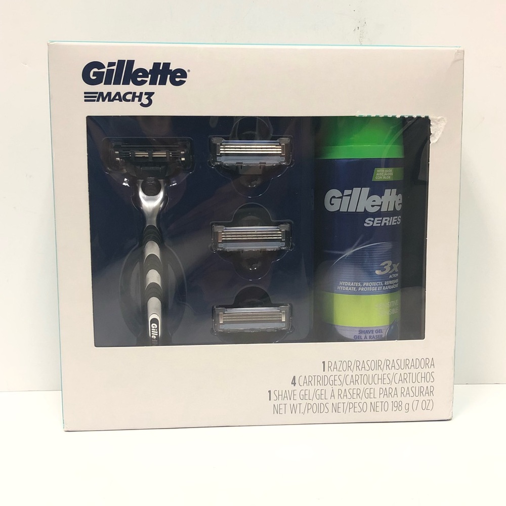 Gillette Mach3 Razor Gift Pack